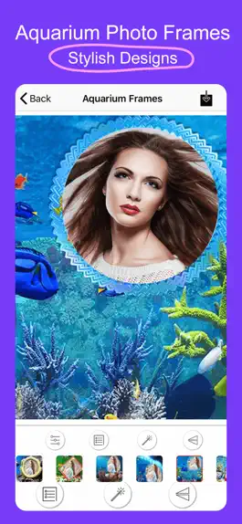 Game screenshot Aquarium Photo Frame hack