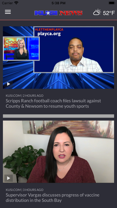 KUSI News Mobile Screenshot