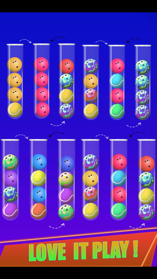 #4. Color Ball Sort It puzzle (iOS) 由: hammad masood