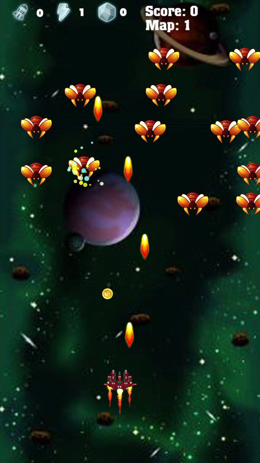 #2. Space Attack - Alien Shooter (iOS) By: Phan Lao Kim