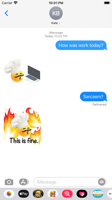 Chefs Kiss Stuff Stickers Screenshot 1 - AppWisp.com Chefs Kiss Stuff Stickers Screenshot 1 - AppWisp.com