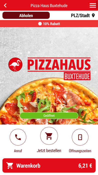Pizza Haus Buxtehude Screenshot