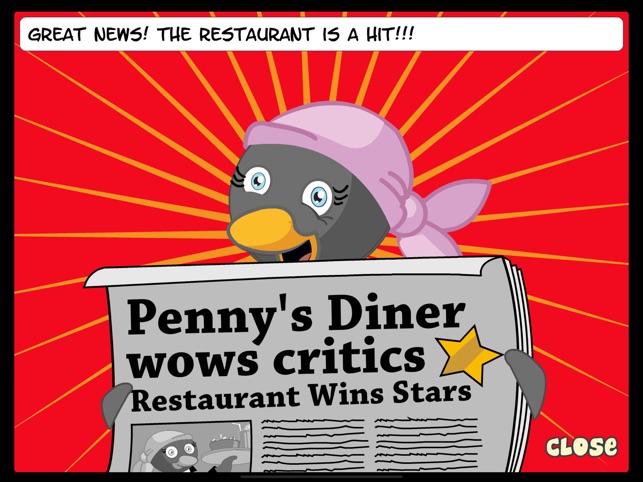 Penguin Diner (Day 10) Jogo do Restaurante dos Pinguins 