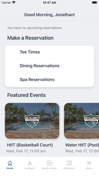 Bocaire Country Club Screenshot