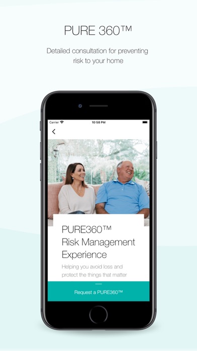 PURE Insurance Screenshot