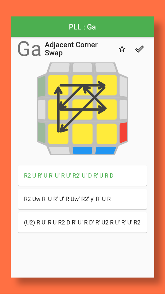 #4. Speed Cube CFOP Memo (iOS) 게시자: Seiichirou Tanaka