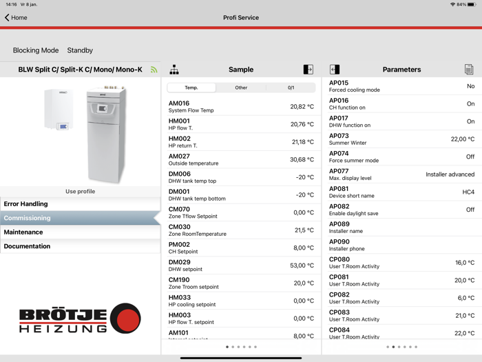 BRÖTJE Profi Service APP