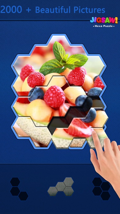 Block Hexa Jigsaw Puzzleのおすすめ画像2