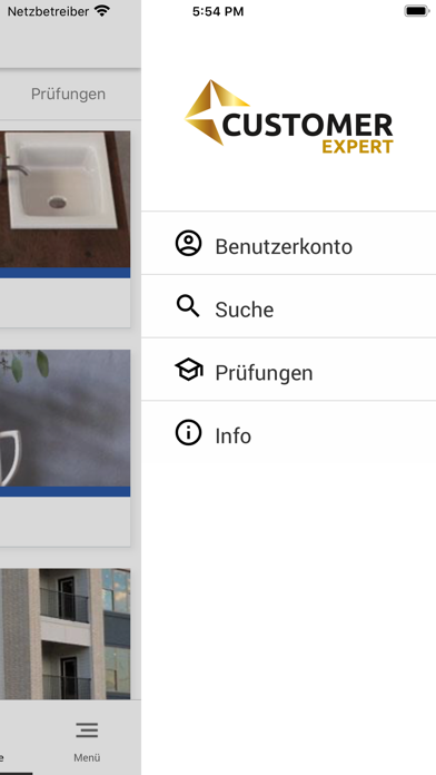 customer EXPERT Screenshot