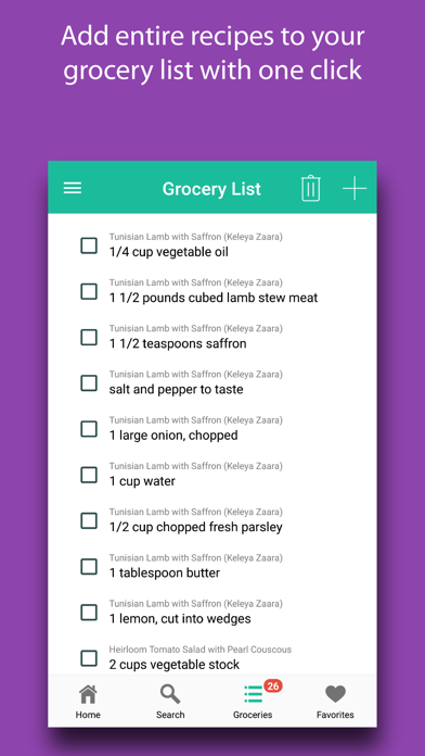 World Cuisine: Global Recipes Screenshot