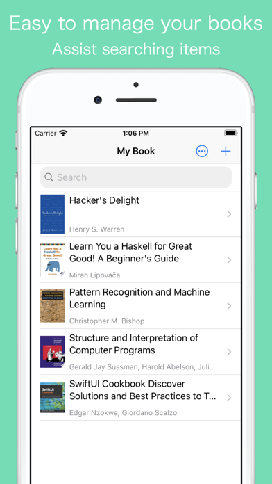 Booker - Book Manager Screenshot