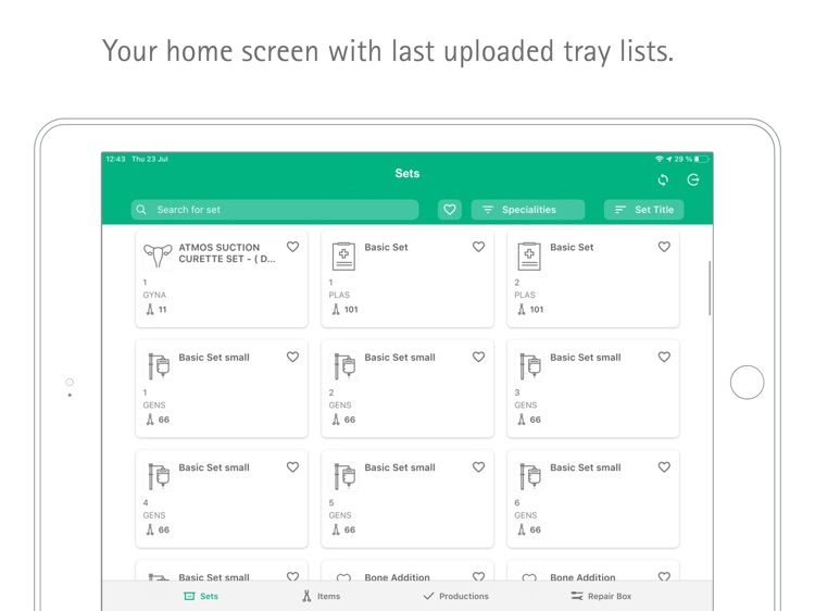 Tray Organizing Manager NG