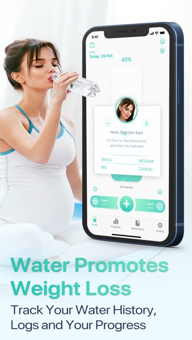 Water Reminder N Water Tracker Screenshot