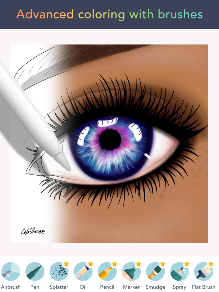 Color Therapy Coloring Number