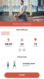 home workout: no equipment iphone screenshot 4