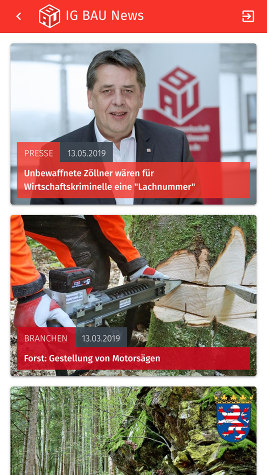 #2. Mitglieder App IG BAU (iOS) 由: die Informationsgesellschaft mbH