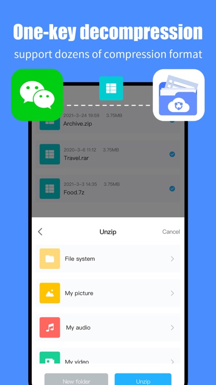 Zip Extractor:File Explorer