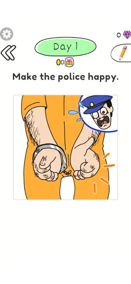 Game screenshot Draw Happy Police: Trivia Game apk