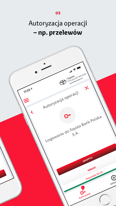 Toyota Bank Screenshot