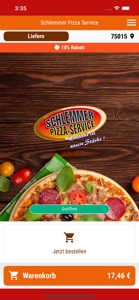 Schlemmer Pizza Service screenshot #1 for iPhone