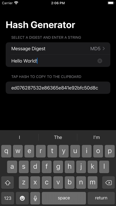 Hash Generator screenshot 2