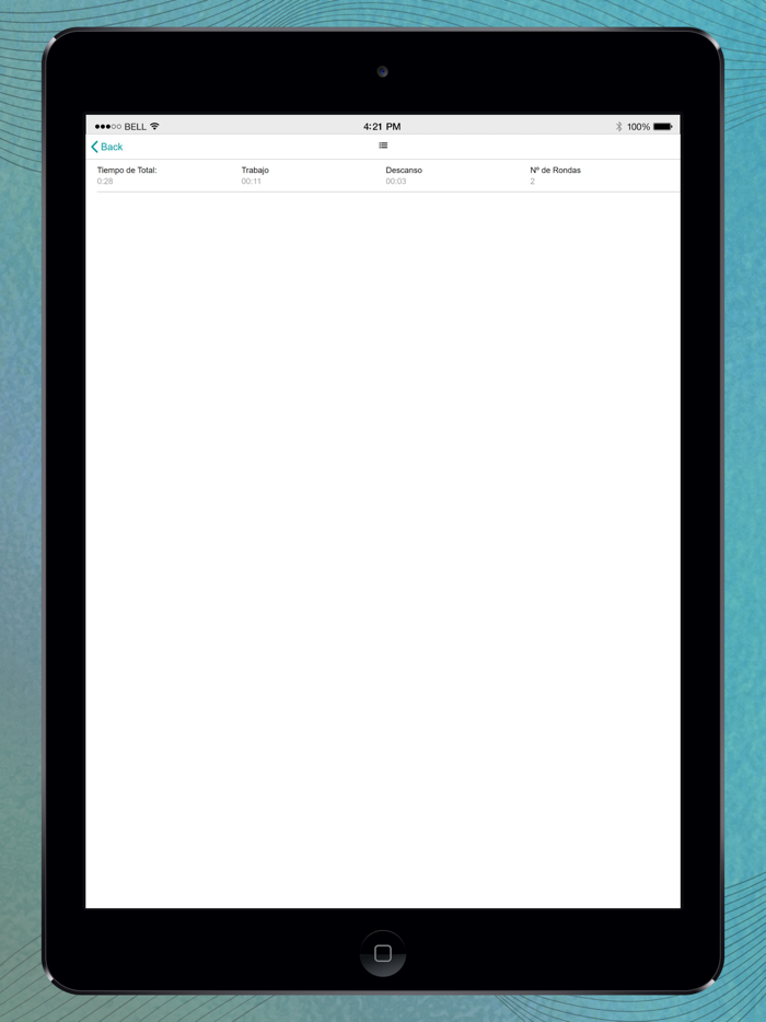 Interval Timer Training Timer