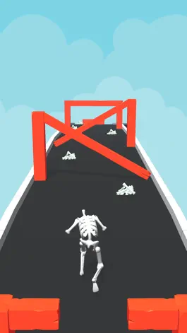 Game screenshot Skeleton Run 3D hack