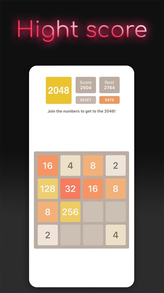 #4. Puzzle 2048 Classic (iOS) 由: Huy Le