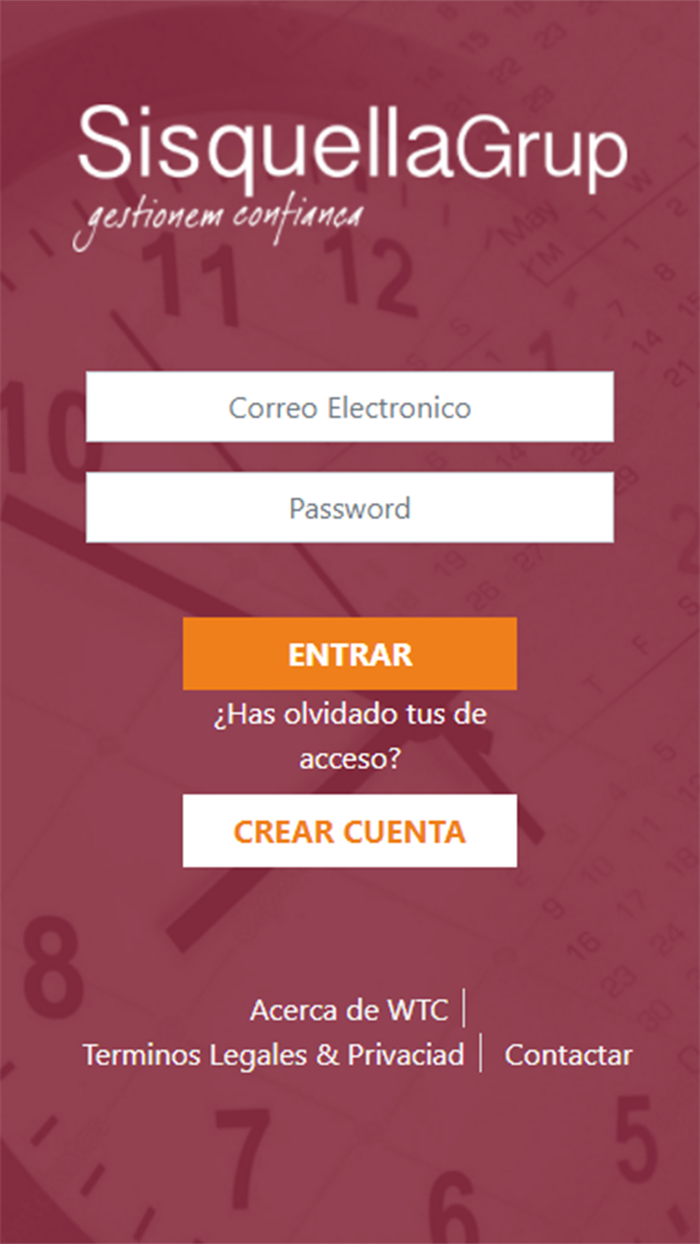 Control Horario Sisquella