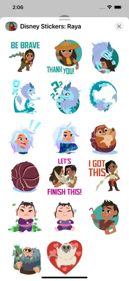 Game screenshot Disney Stickers: Raya hack
