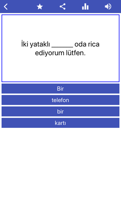 Turkish Language Learning Screenshot