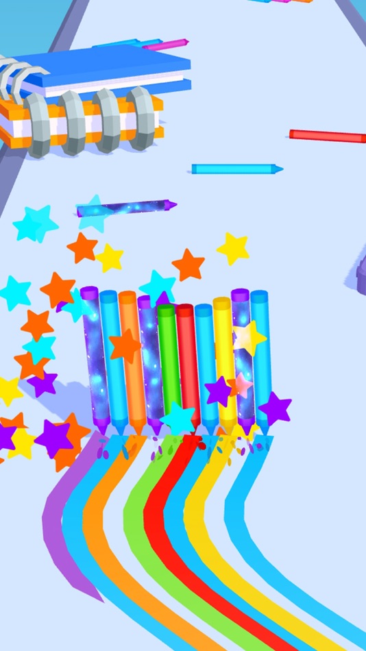 #2. Pencil Rush 3D (iOS) By: Gismart