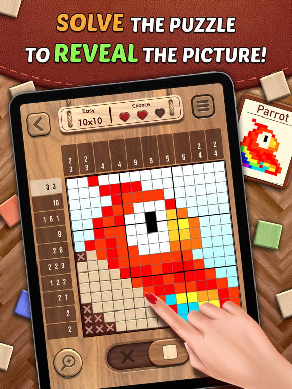 Screenshot #4 pour Nonogram* : Wood Picture Cross