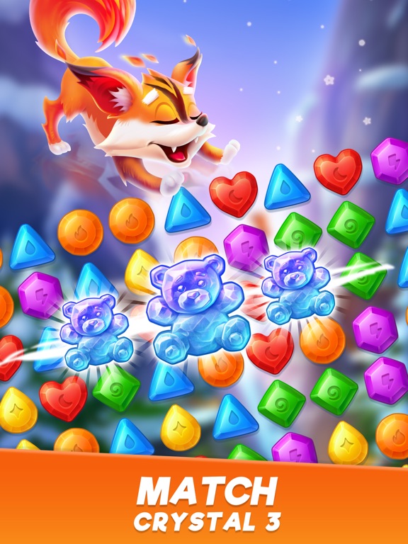 Screenshot #4 pour Crystal Crush - Match 3 Game