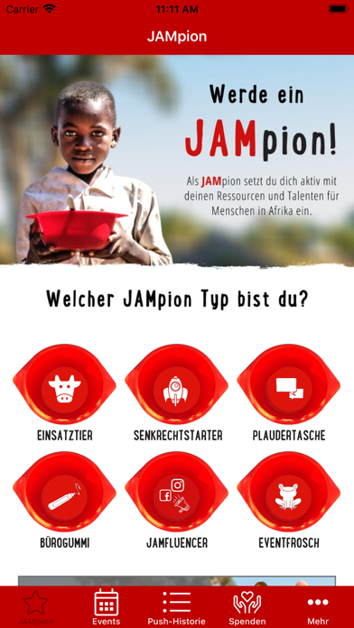 JAM Schweiz App screenshot 2