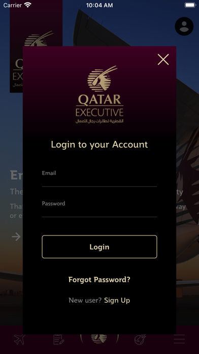 Qatar Executive Screenshot
