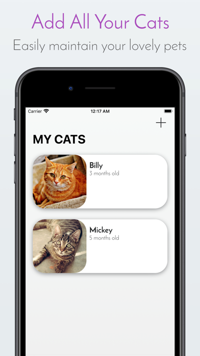 Kitty App - Care my Cat Screenshot