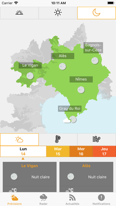 Screenshot #2 pour Météo Languedoc