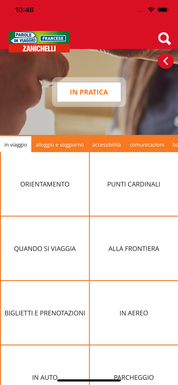 Parole in viaggio - Francese