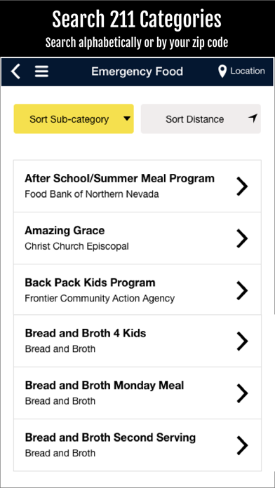 Nevada 211 Youth Screenshot