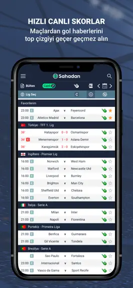 Game screenshot Sahadan Canlı Sonuçlar mod apk
