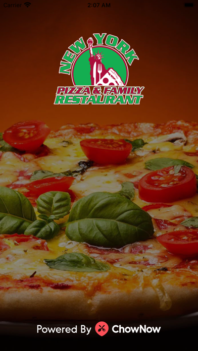 NY Pizza & Family Restaurant Screenshot