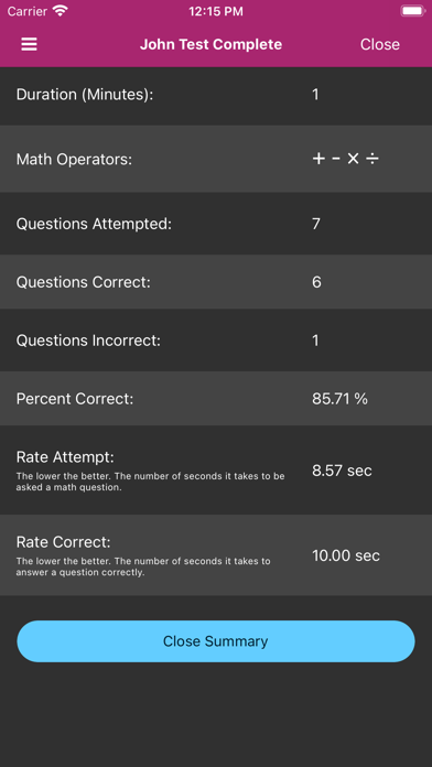 Math Kids by League Golfer Screenshot
