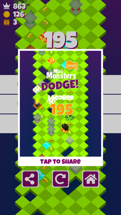 Mini Monsters: Dodge! Screenshot
