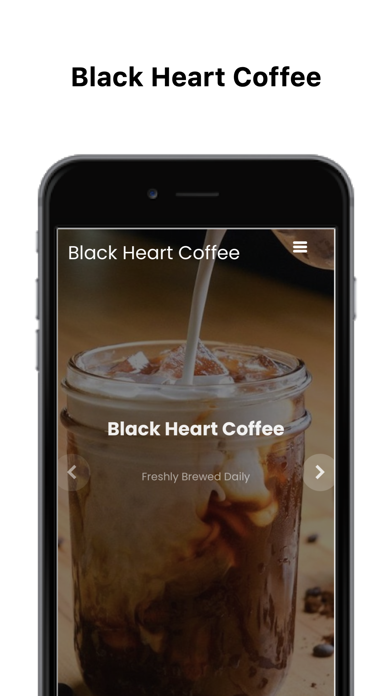 Black Heart Coffee Screenshot