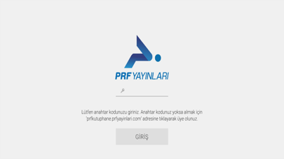 PRF Mobil Kütüphane Screenshot