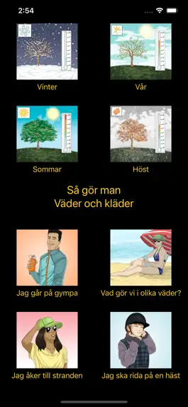 Game screenshot Så gör man - Väder & kläder mod apk