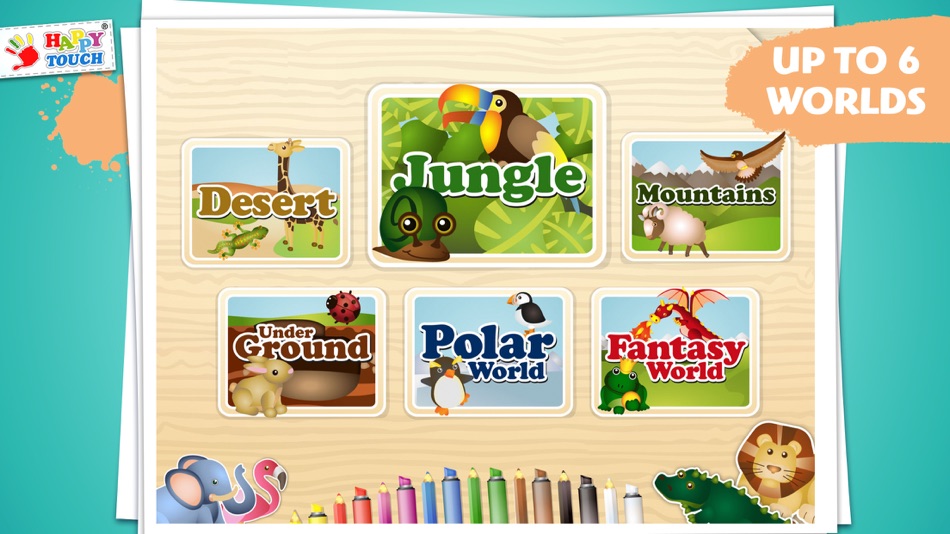 #3. COLORING BOOK Happytouch® (iOS) 来自: concappt media