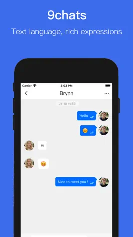 Game screenshot 9chat - Private Messenger apk