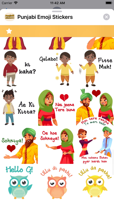 Punjabi Emoji Stickers Screenshot